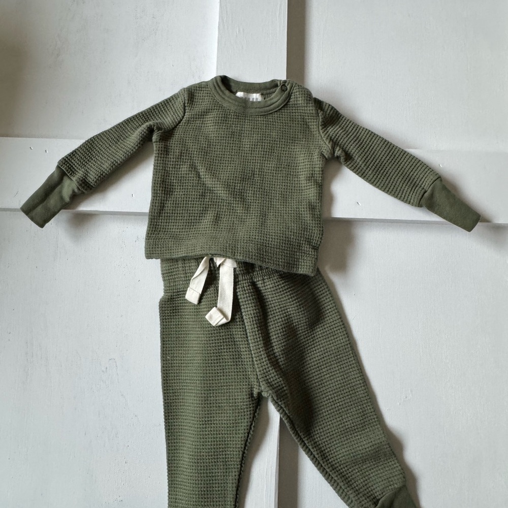 NUK Sage Waffle Knit Baby Set